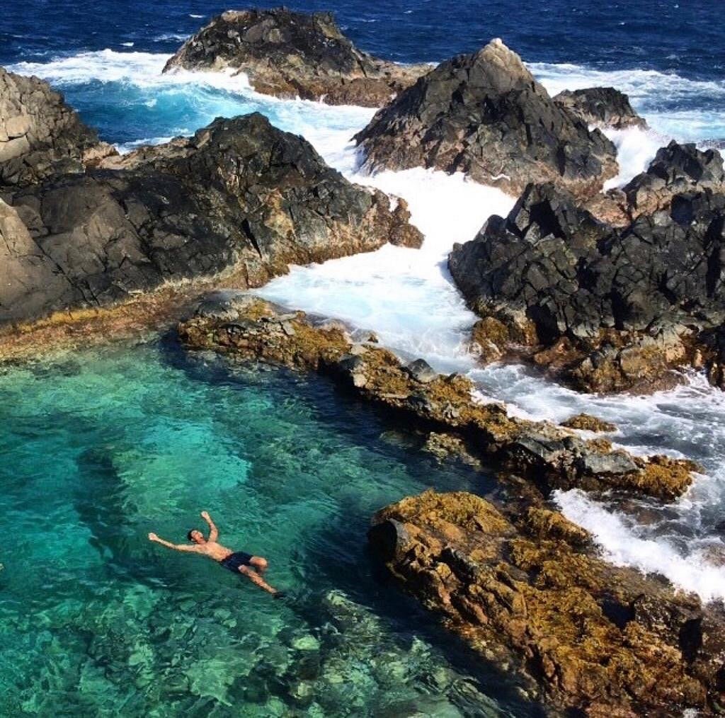 Aruba Natural Pool Guide