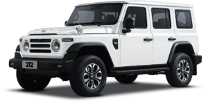 BAW 212 four-wheel-drive rental example in Aruba