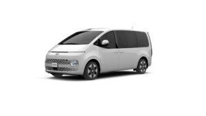 Passenger van rental example in Aruba